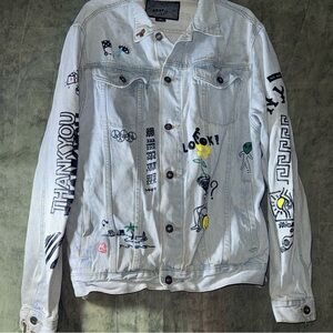 Brooklyn Cloth Artistic Y2K Jean Jacket